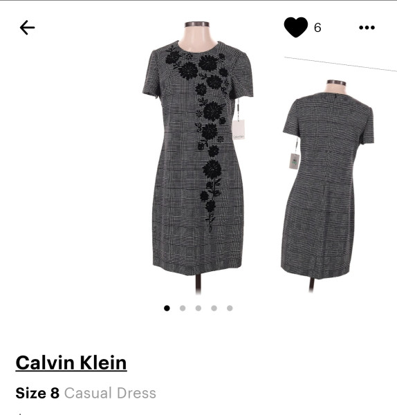 Vestido Calvin Klein
