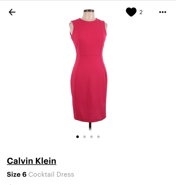 Vestido Calvin Klein