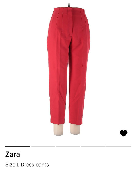 Pantalon zara Talla L