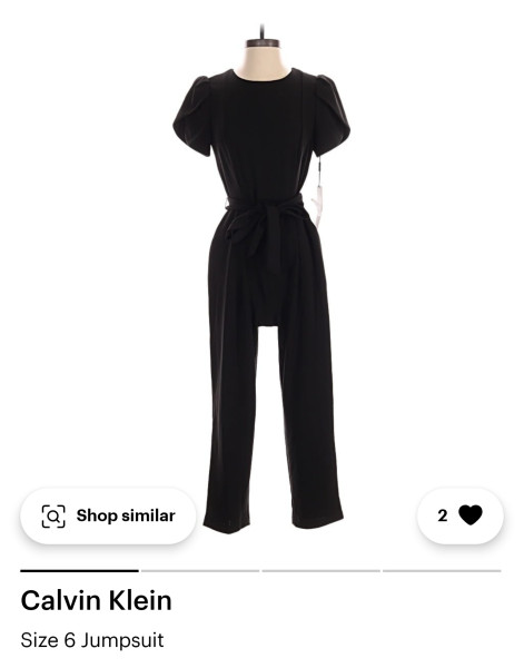 Enterizo Calvin KleinTalla 6