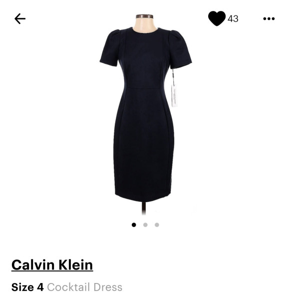 Vestido Calvin Klein